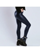 BlueBubble bőrhatású leggings SCRUNCH varrással