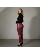 RedBubble bőrhatású leggings SCRUNCH varrással