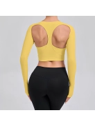 Angel Wings | Hosszú ujjú sport top (sárga)