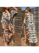 Tigrismintás strandkimono