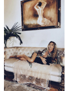 Tigrismintás strandkimono