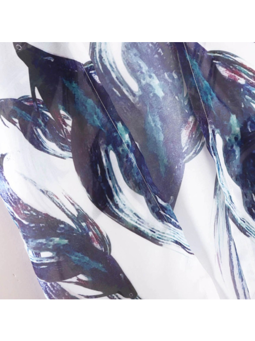 Sziámi harcoshal mintás strandkimonó