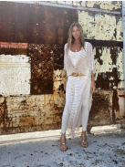 Reptilian Chich | Hüllőmintás strandkimonó