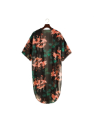 Pink Flamingo strandkimonó