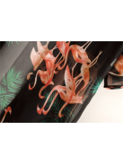 Pink Flamingo strandkimonó