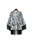 Blue Panther nőies strankimono - kaftán - strand tunika