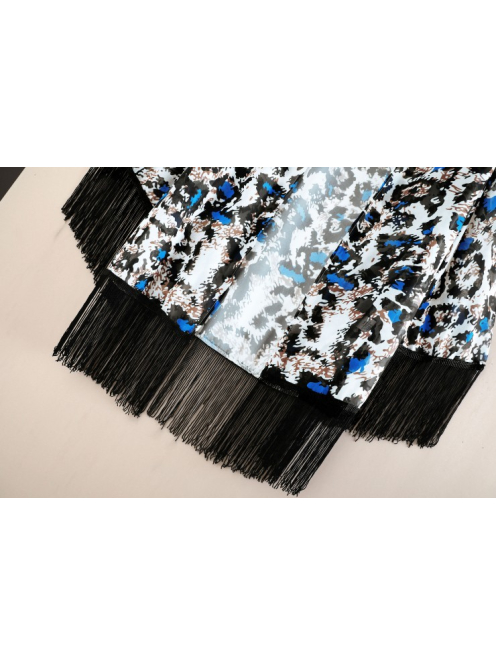 Blue Panther nőies strankimono - kaftán - strand tunika