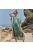 Silky Peacock  Maxi strandkaftán 
