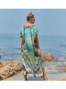 Silky Peacock  Maxi strandkaftán 