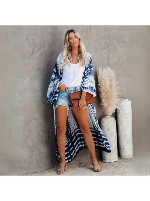 Bohemian Maxi StrandKaftán | Ocean Vibes