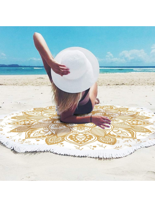  Mandalás Strandlepedő | Pikniktakaró | Golden Sands
