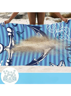 Nautical - Microfiber strandtörölköző (160*80 cm)