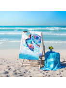 Magic Turtle - Microfiber strandtörölköző (160*80 cm)