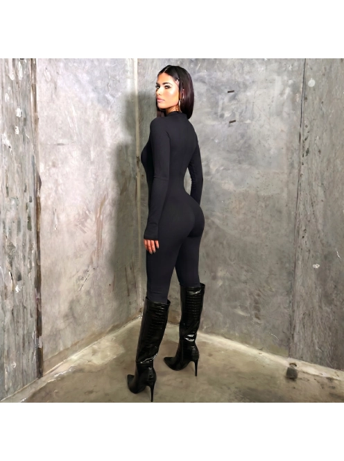 Black Cat fekete utcai overall
