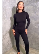 Black Cat fekete utcai overall