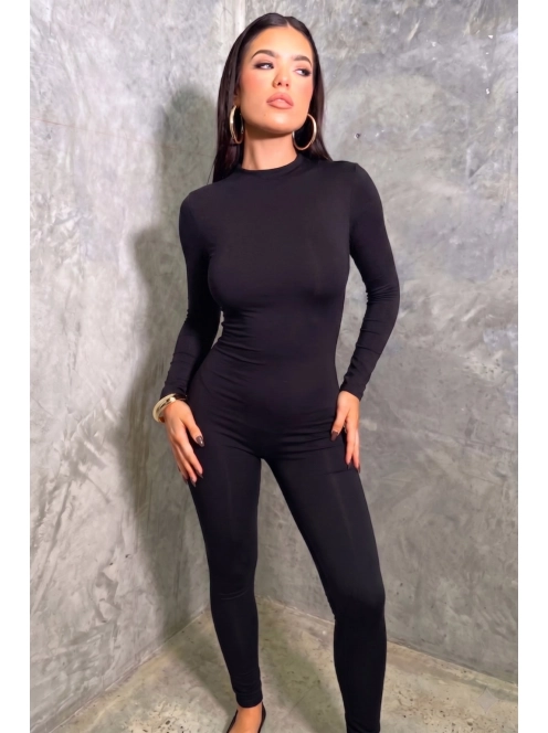 Black Cat fekete utcai overall
