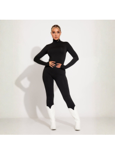 Pearly Cat fekete utcai overall