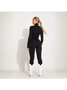 Pearly Cat fekete utcai overall