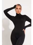 Pearly Cat fekete utcai overall