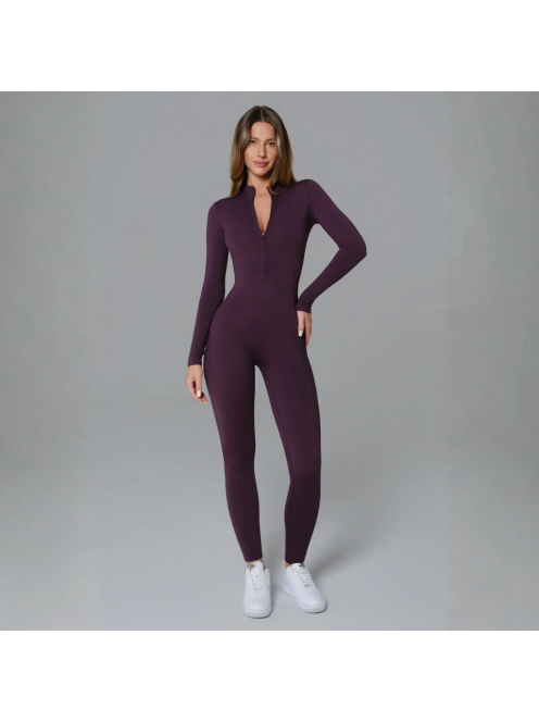 Urban Catwalk | Slimfit overál | Padlizsán