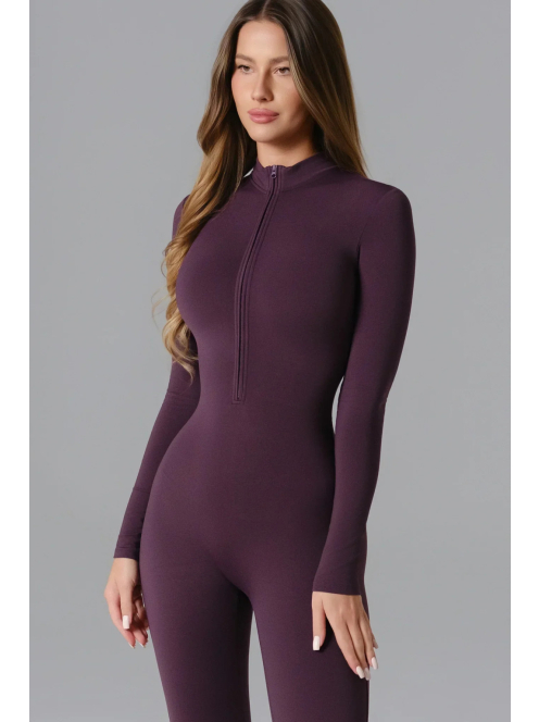 Urban Catwalk | Slimfit overál | Padlizsán