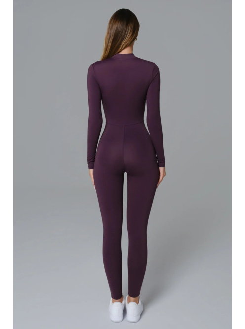 Urban Catwalk | Slimfit overál | Padlizsán