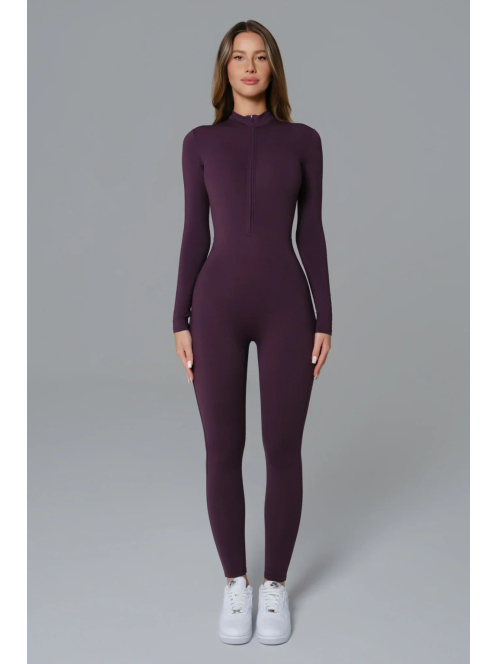 Urban Catwalk | Slimfit overál | Padlizsán