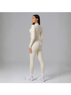 Urban Catwalk | Slimfit overál | Törtfehér