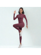 Silky Cat | Slimfit overál | Borvörös