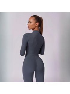 Silky Cat | Slimfit overál | Szürkéskék