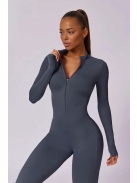 Silky Cat | Slimfit overál | Szürkéskék