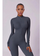 Silky Cat | Slimfit overál | Szürkéskék