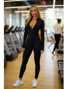 Silky Cat | Slimfit overál | Fekete