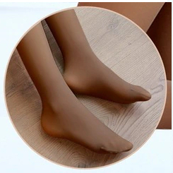 Zárt lábfejjel - harisnyás kialakítás