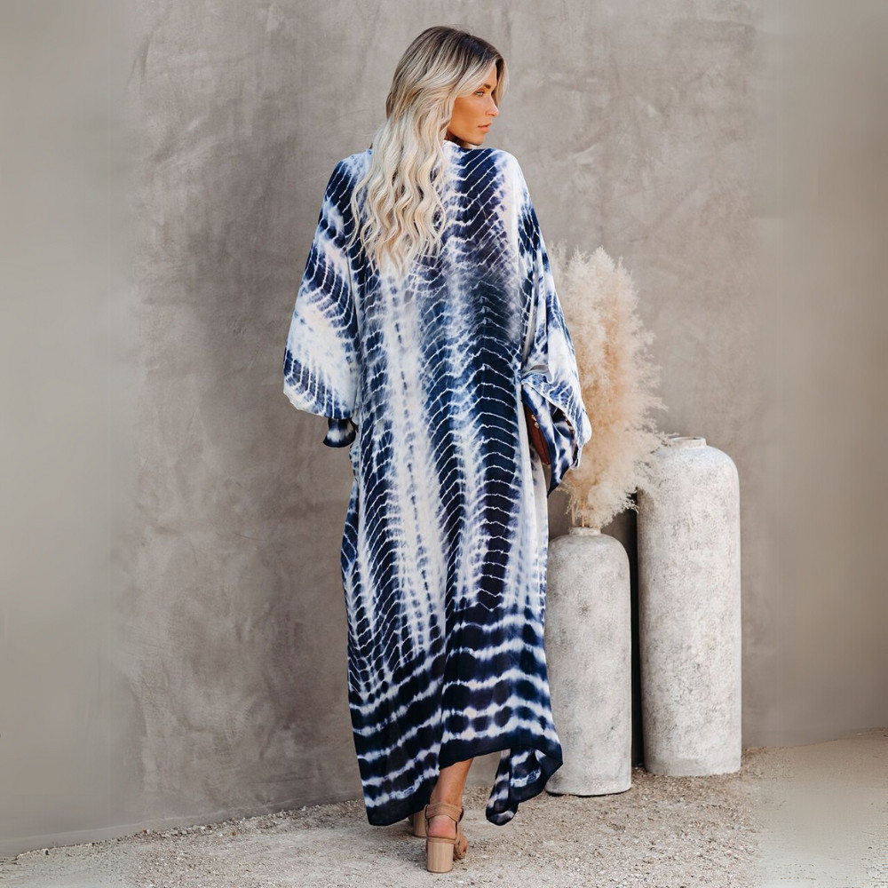 Bohemian Maxi StrandKaftán | Ocean Vibes Bohemian Maxi StrandKaftán | Ocean Vibes